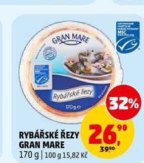 RYBÁŘSKÉ ŘEZY GRAN MARE, 170 g