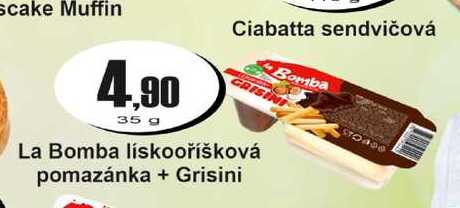 La Bomba lískooříšková pomazánka 35g