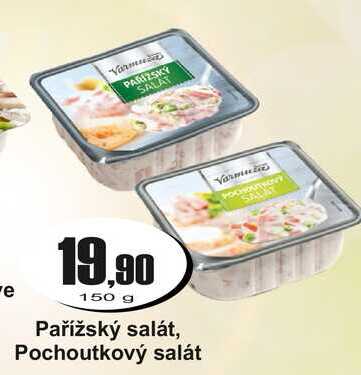 Pařížský salát, Pochoutkový salát 150g