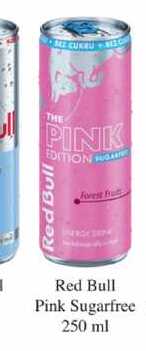 Red Bull Pink Sugarfree 250 ml 