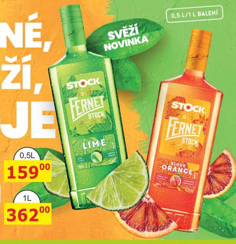 FERNET STOCK BLOOD ORANGE 0,5l