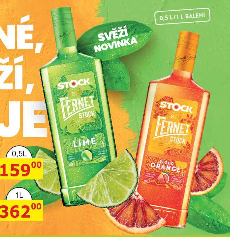 FERNET STOCK BLOOD ORANGE 1l