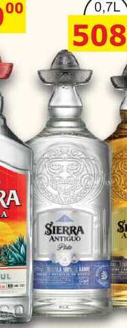 Sierra Tequila Antiguo Plata 0,7l 40%