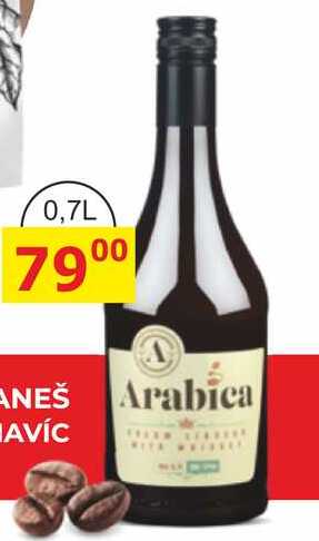 Arabica kávový likér 0,7l