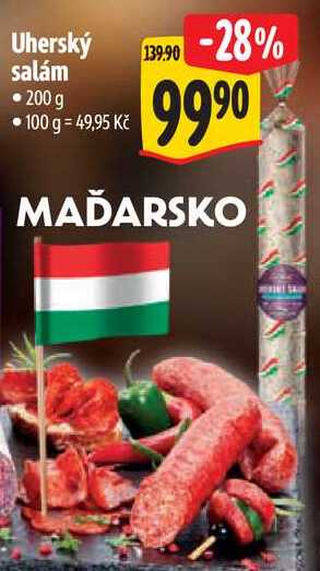 Uherský salám, 200 g