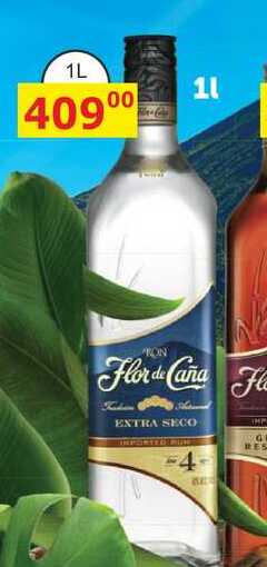 Flor de Caña EXTRA SECO 1l