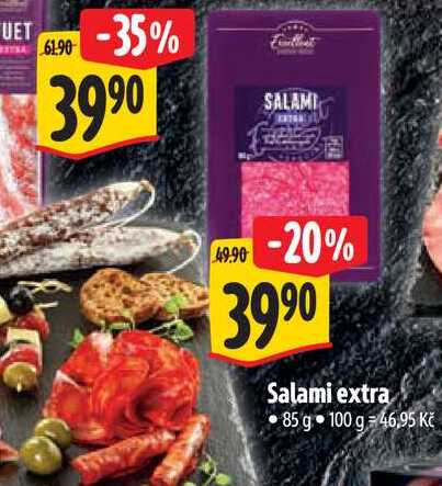 Salami extra, 85 g