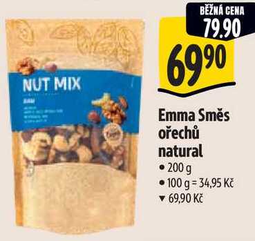 Emma Směs ořechů natural, 200 g