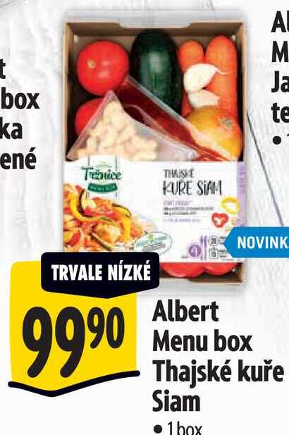 Albert Menu box Thajské kuře Siam