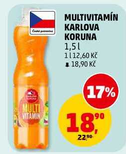 MULTIVITAMÍN KARLOVA KORUNA, 1,5 l