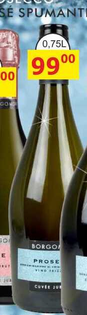 Prosecco Frizzante Borgomori, 0,75l
