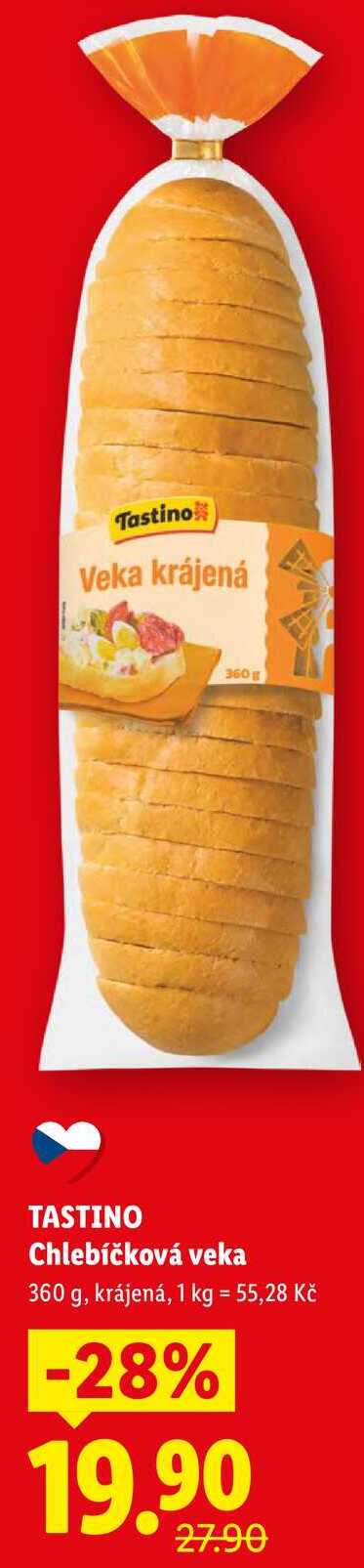 TASTINO Chlebíčková veka, 360 g