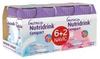 Nutridrink Compact 6+2 (příchuť neutral-jahoda)