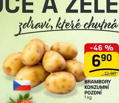 BRAMBORY KONZUMNÍ POZDNÍ 1 kg 