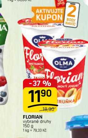 FLORIAN vybrané druhy 150 g 