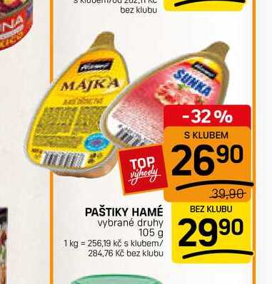 PAŠTIKY HAMÉ vybrané druhy 105 g 