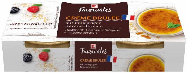 K-FAVOURITES Crème Brûlée
