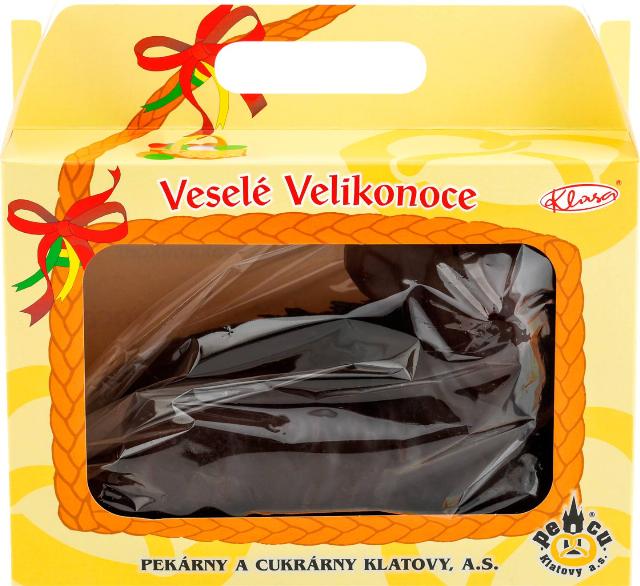 Beránek šlehaný s tmavou polevou balený