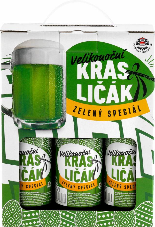 Velikonoční Krasličák pivo zelené