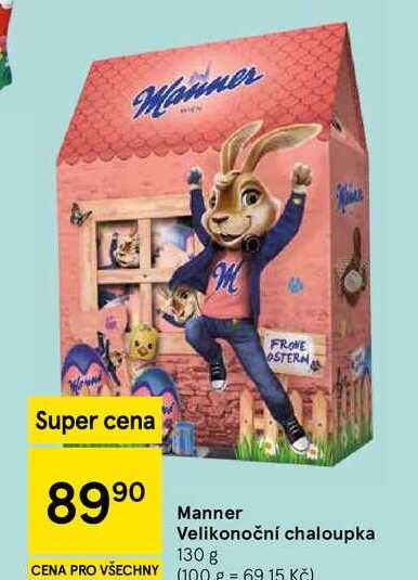 Manner Velikonoční chaloupka, 130 g 