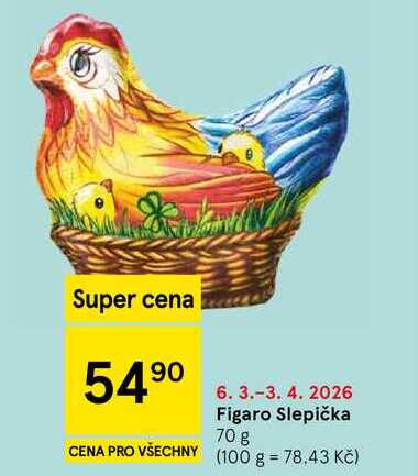 Figaro Slepička, 70 g 