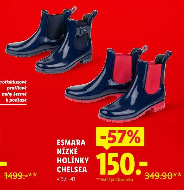 ESMARA NÍZKÉ HOLÍNKY CHELSEA 