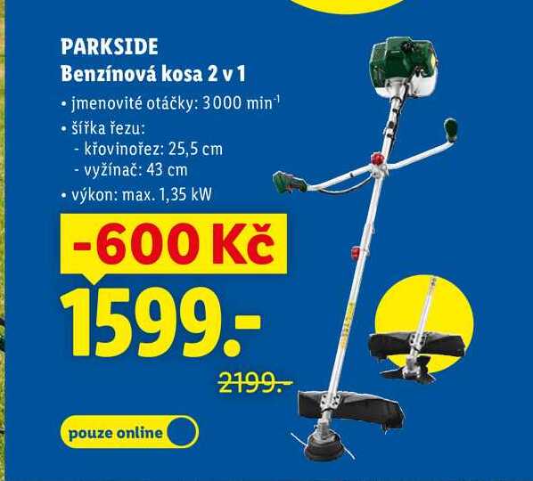 PARKSIDE Benzínová kosa 2 v 1 