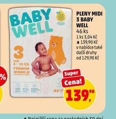 PLENY MIDI 3 BABY WELL, 46 ks