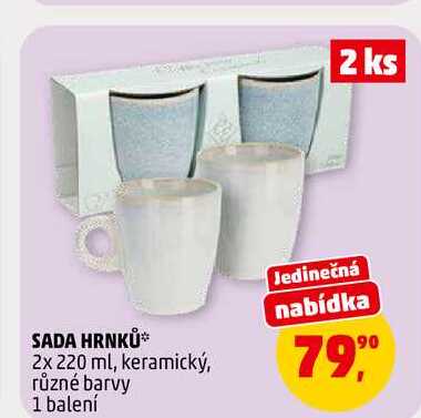 SADA HRNKŮ, 2 ks