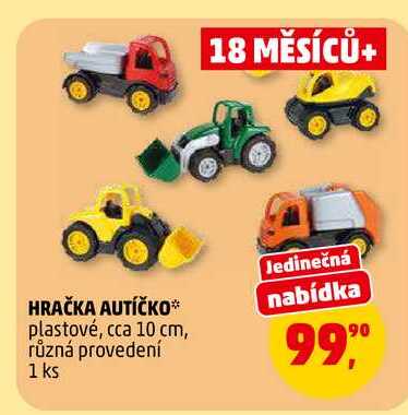 HRAČKA AUTÍČKO, 1 ks