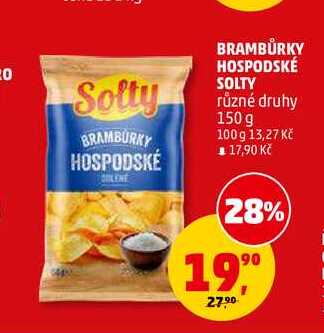 BRAMBŮRKY HOSPODSKÉ SOLTY, 150 g