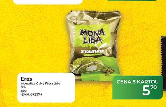 Eras Monalisa Cake Pistachio 35g