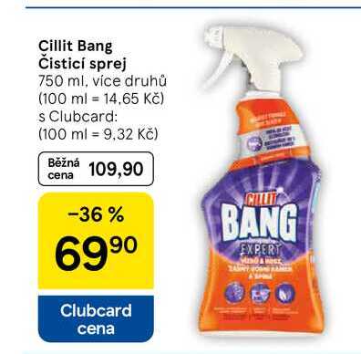 Cillit Bang Čisticí sprej, 750 ml, více druhů