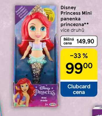 Disney Princess Mini panenka princezna, více druhů  