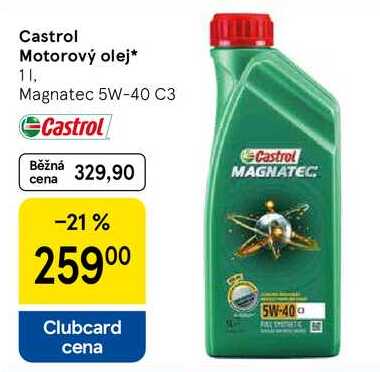 Castrol Motorový olej, 1 l, Magnatec 5W-40 C3