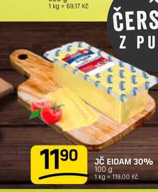 JČ EIDAM 30% 100 g 