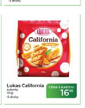 LUKAS California sušenky 150g
