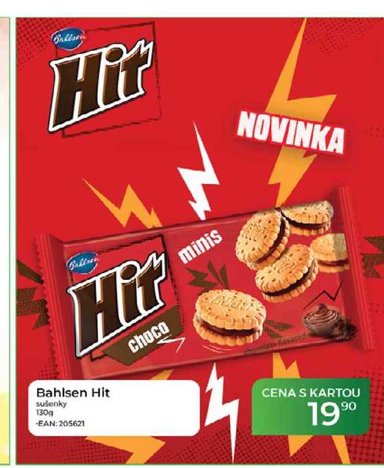 Bahlsen Hit sušenky 130g