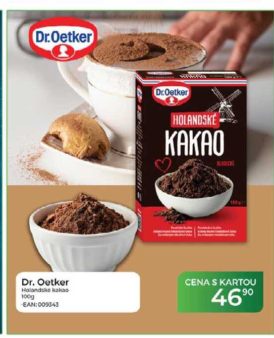 Dr. Oetker Holandské kakao 100g