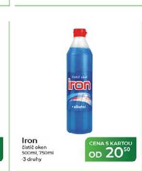 Iron čistič oken 500ml, 750ml
