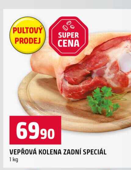 VEPŘOVÁ KOLENA ZADNÍ SPECIÁL 1 kg 