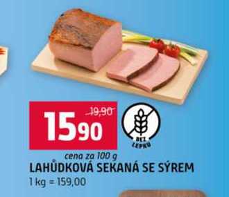 LEPK LAHŮDKOVÁ SEKANÁ SE SÝREM 100g