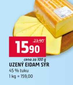 UZENÝ EIDAM SÝR 45% tuku 100g