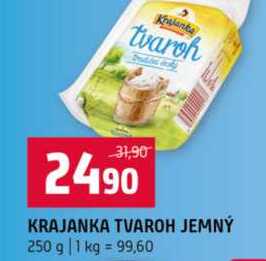 KRAJANKA TVAROH JEMNÝ 250 g 