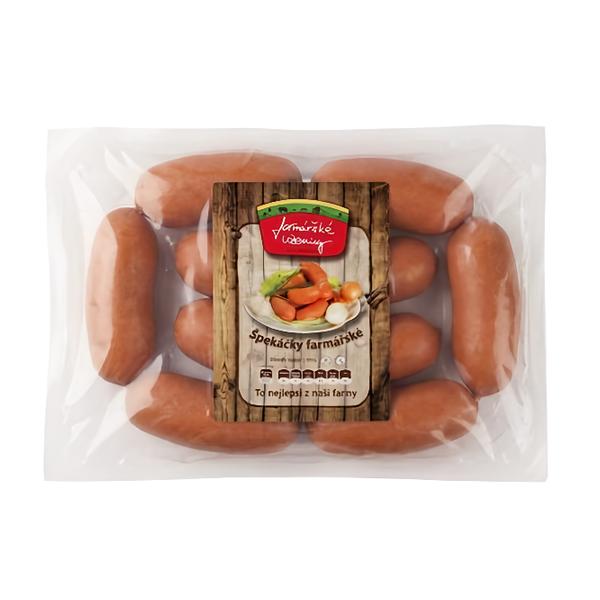 Farmářské uzeniny Farmářské špekáčky