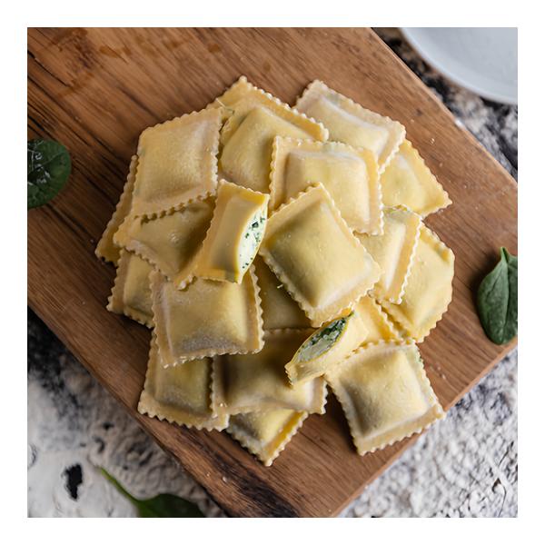 Authentic Ravioli ricotta a špenát