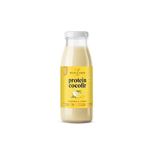 Wild & Coco Protein Cocofir Banana Lemon BIO