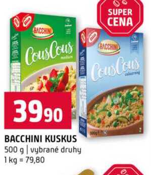 BACCHINI KUSKUS 500 g vybrané druhy