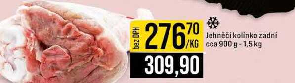 Jehněčí kolínko zadní 900g-1,5kg