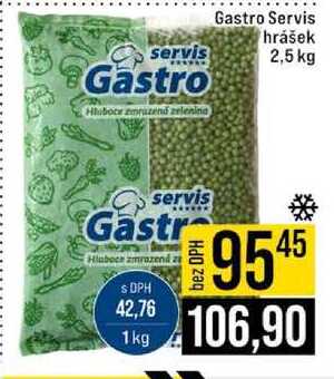 Gastro Servis hrášek 2,5kg 